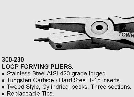Loop Forming Pliers